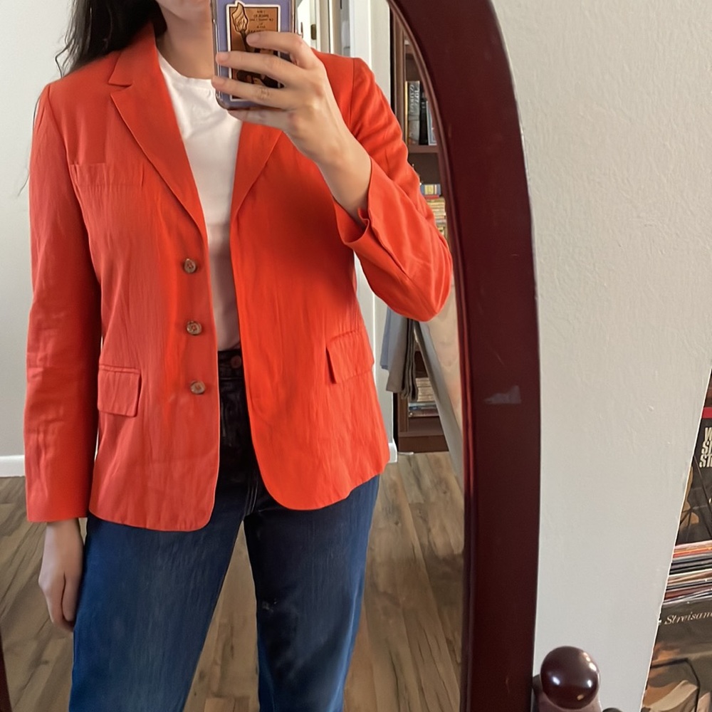 Vince orange blazer